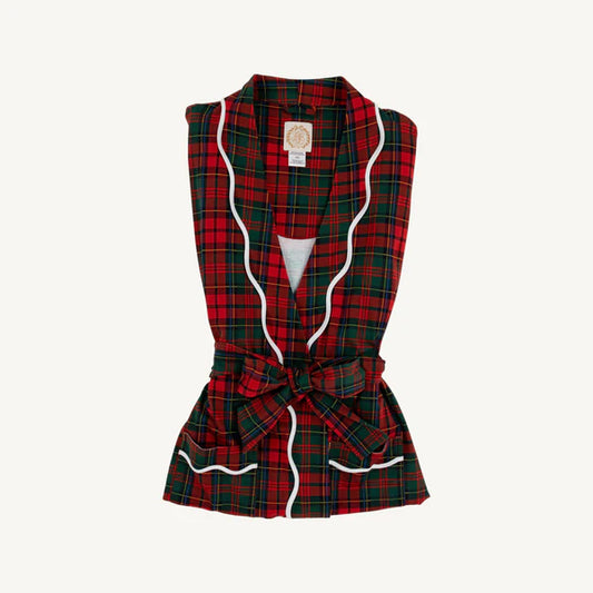 Rest awhile robe - paces mill plaid