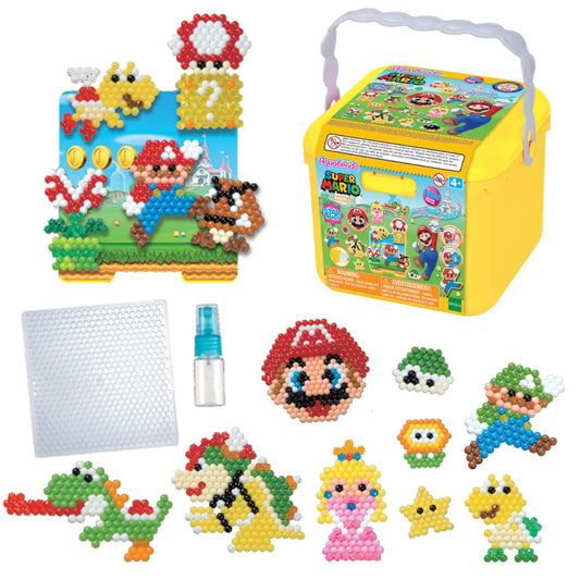Aquabeads super Mario creation cube