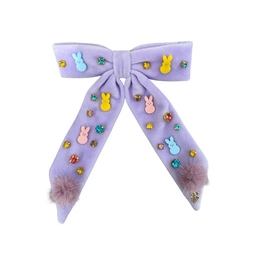 Easter charm bow