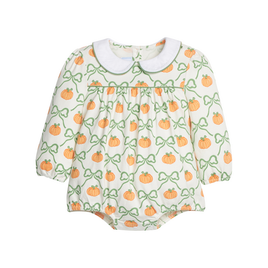 Evelyn bubble - pumpkin trellis