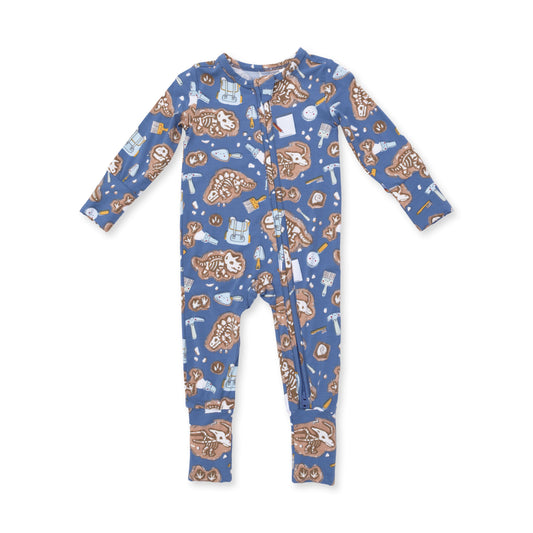 Glow in the dark dino dig conv. romper
