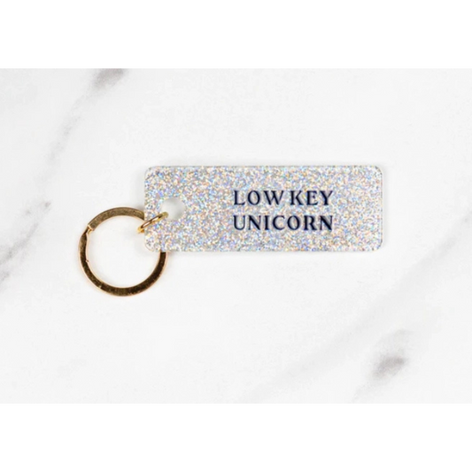 Unicorn keychain