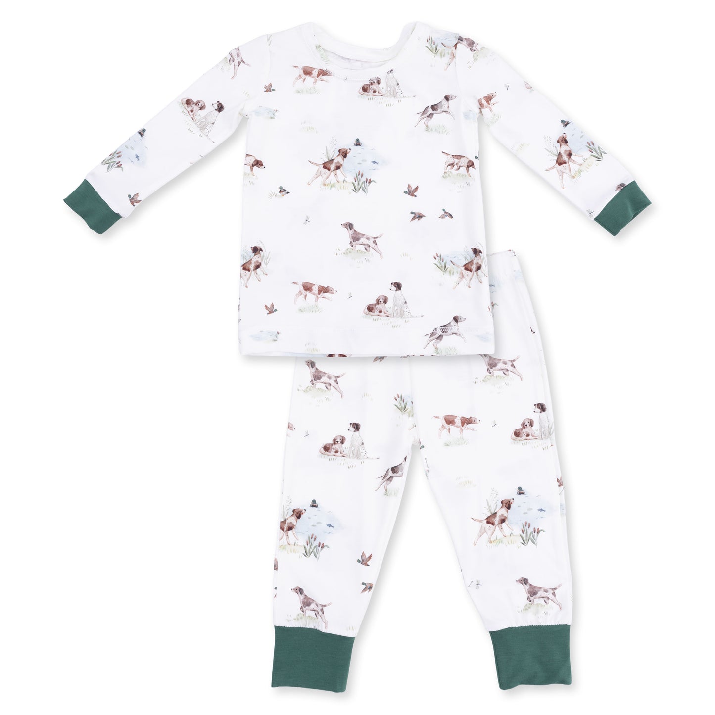 Pointer pups & duck buddies l/s pjs