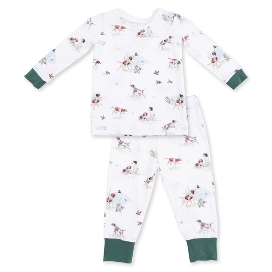 Pointer pups & duck buddies l/s pjs