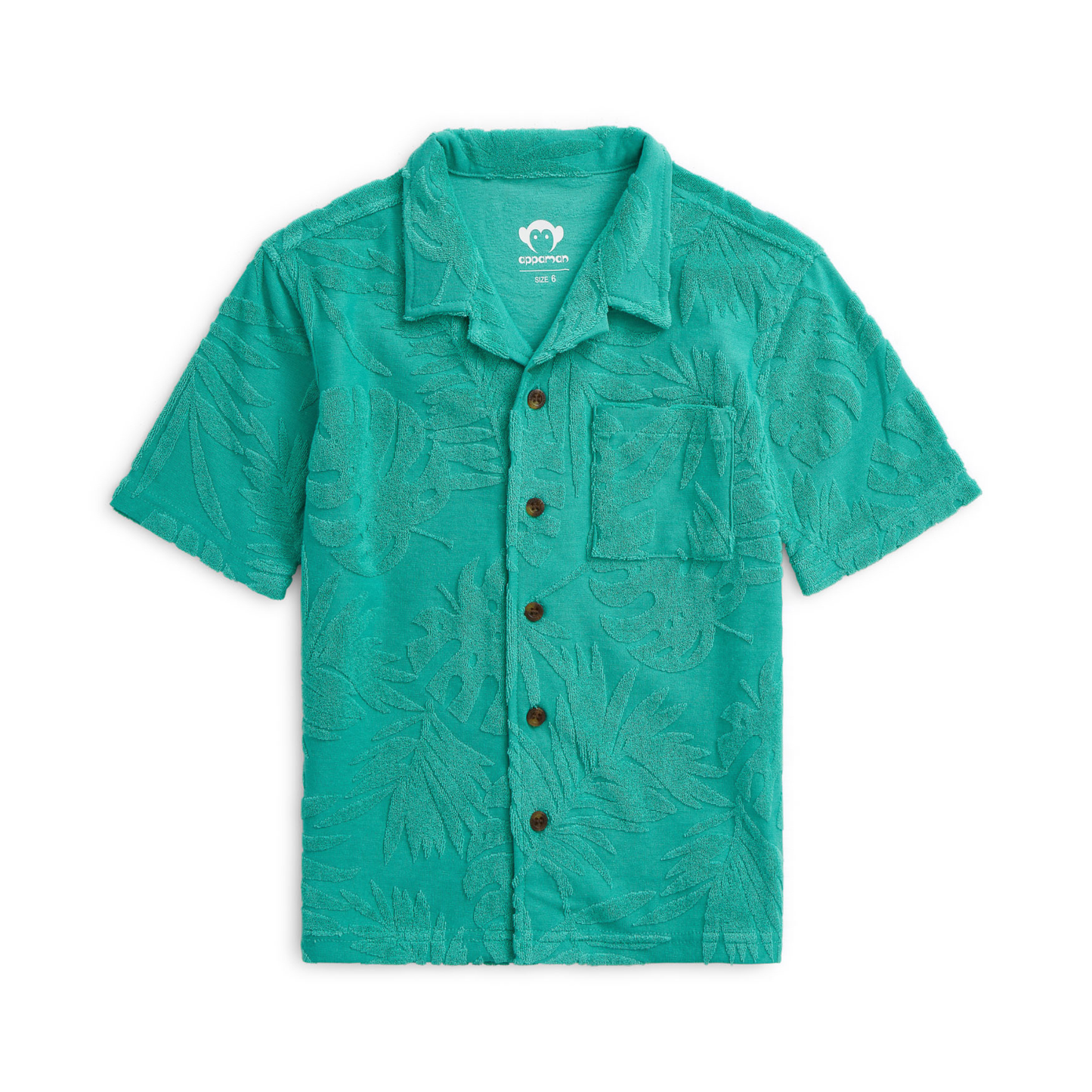 Resort shirt - emerald