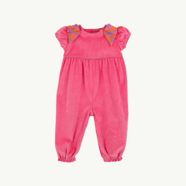 Ryleigh romper - romany rose/autumn punch