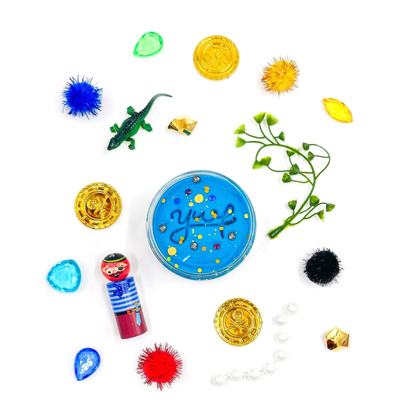 Pirate grab & go dough jar