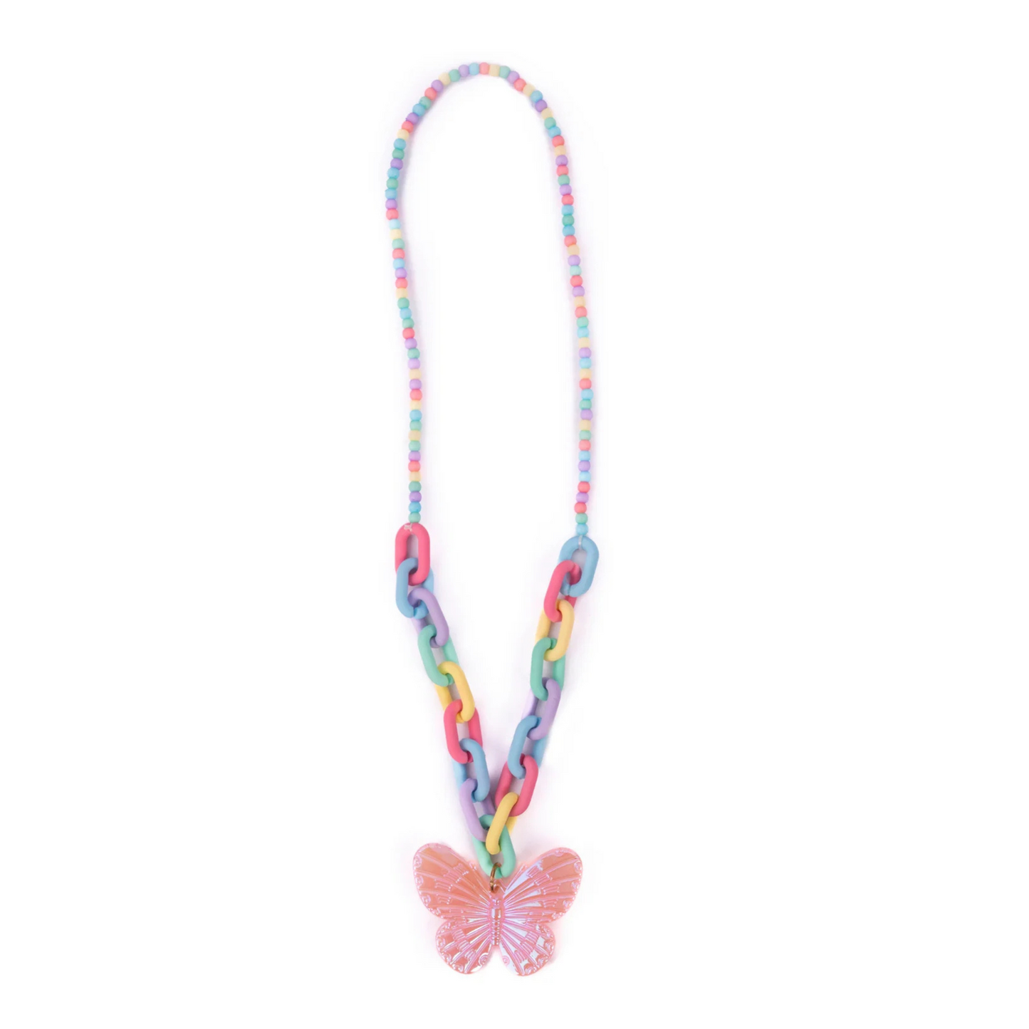 Kaleidoscope butterfly necklace