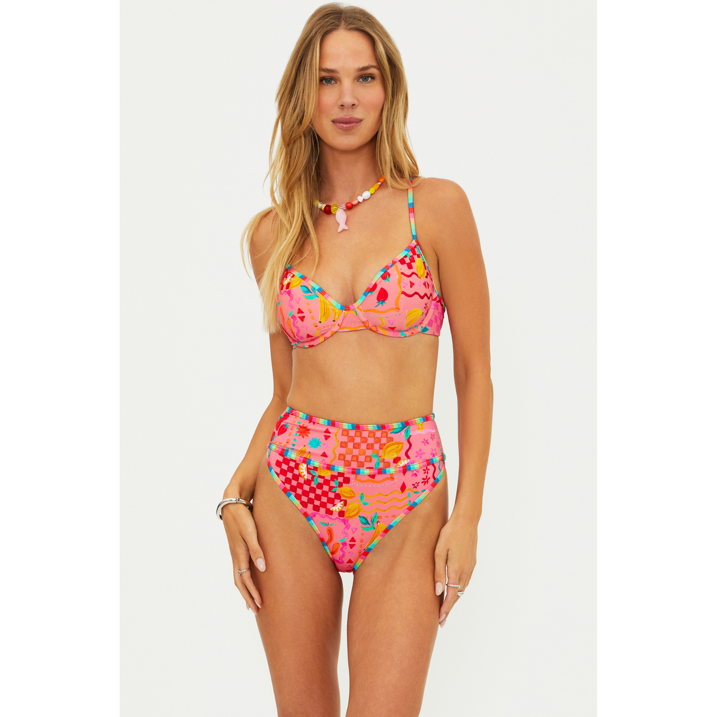 Kori swim top - passion fruit