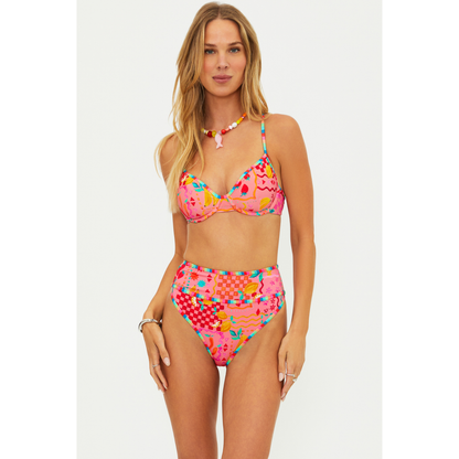 Kori swim top - passion fruit