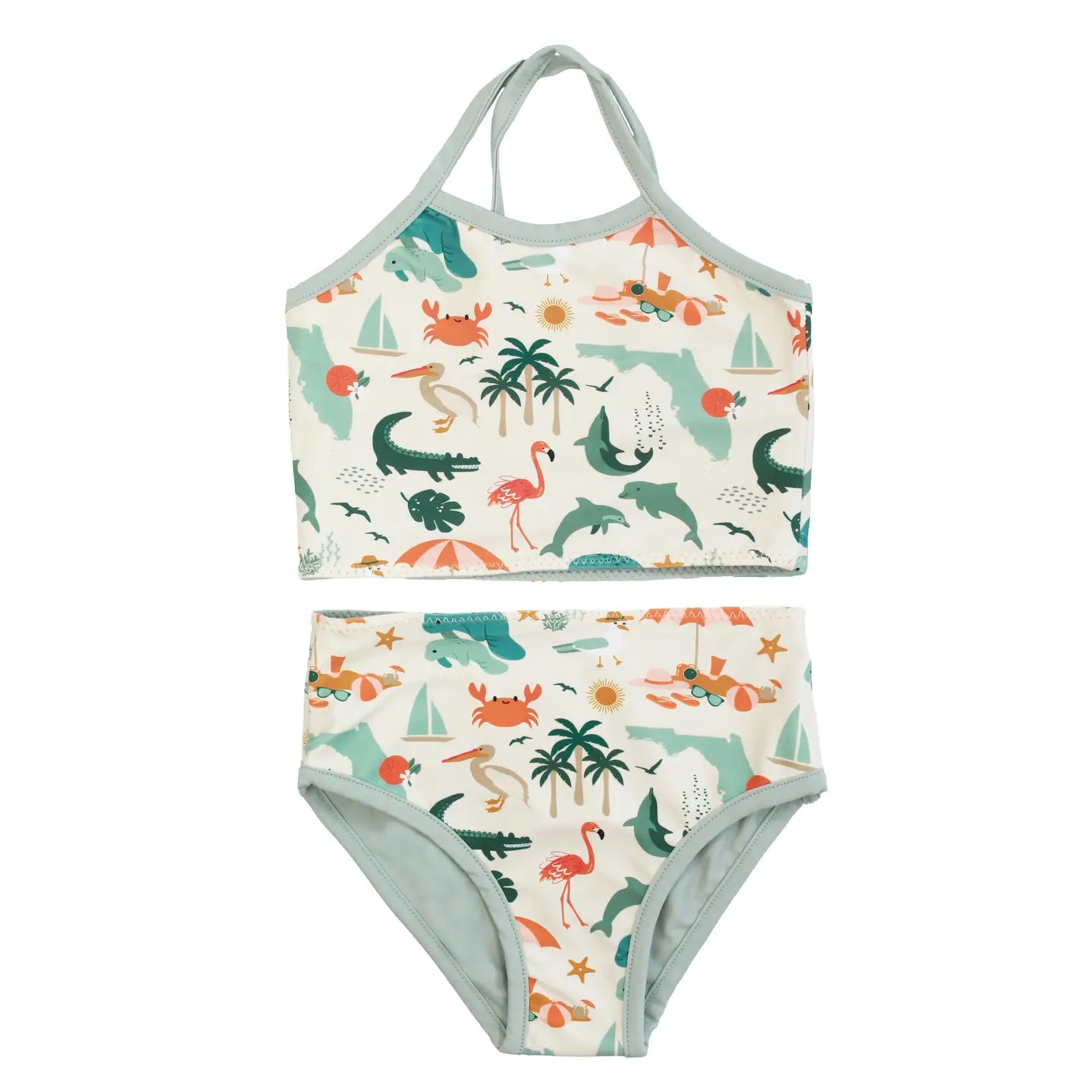 Explore Florida surf reversible bikini