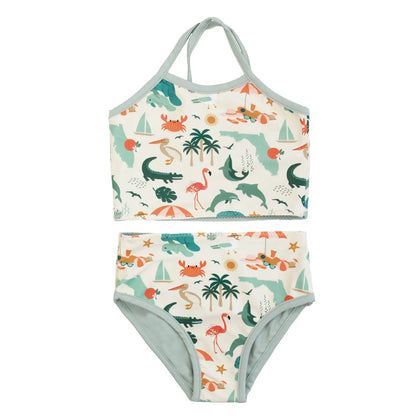 Explore Florida surf reversible bikini