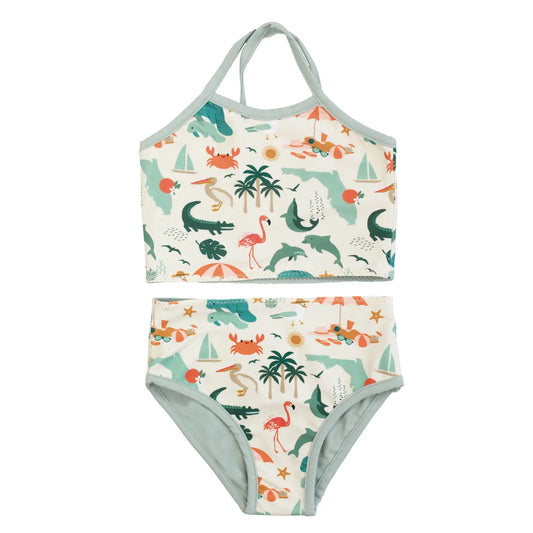 Explore Florida surf reversible bikini