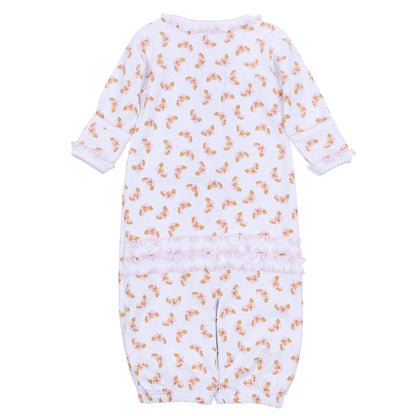 Petit croissant ruffle converter - pink