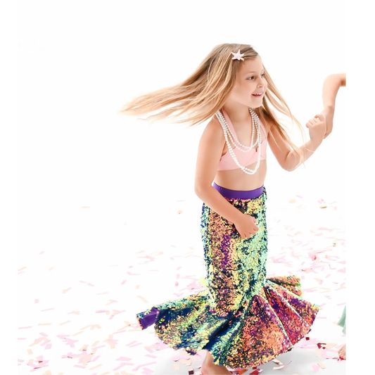 Pink & purple mermaid costume