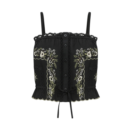 Allegra cami - black/gold