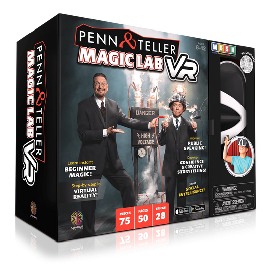 Penn & Teller's VR magic lab experience