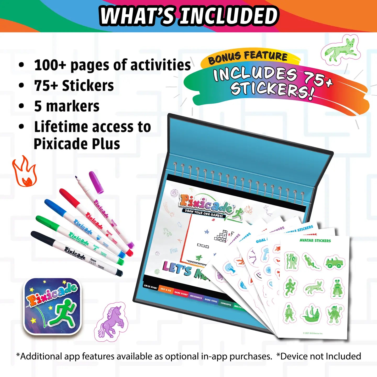 Draw your own games! - pixicade