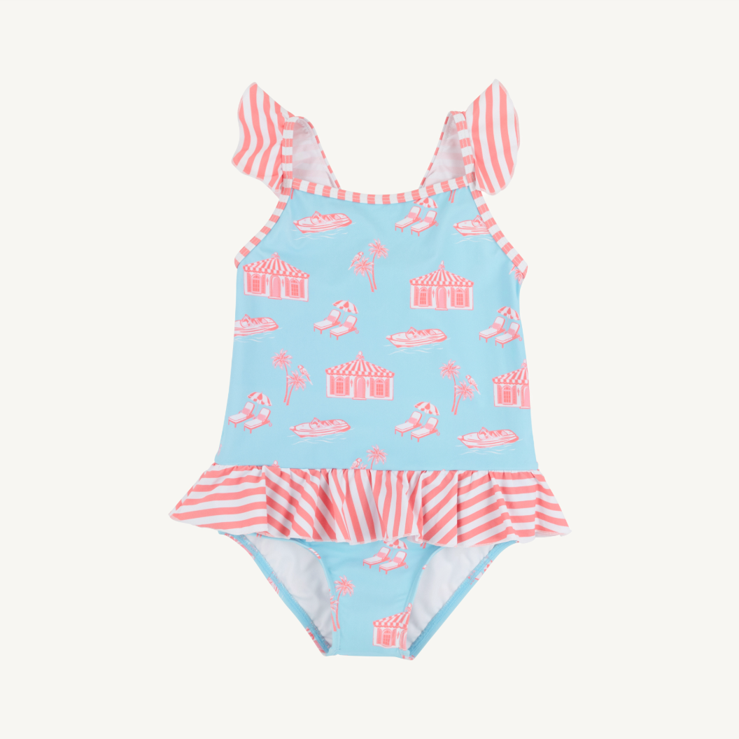 St. Lucia swimsuit - parrot cay canopy