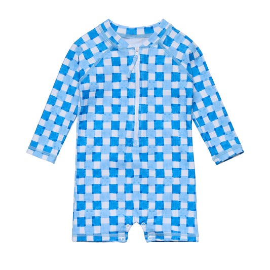 Ocean grid l/s sunsuit
