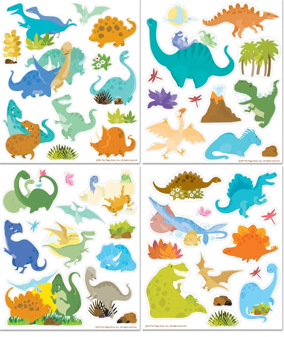 Sticker activity tote - dinosaur world