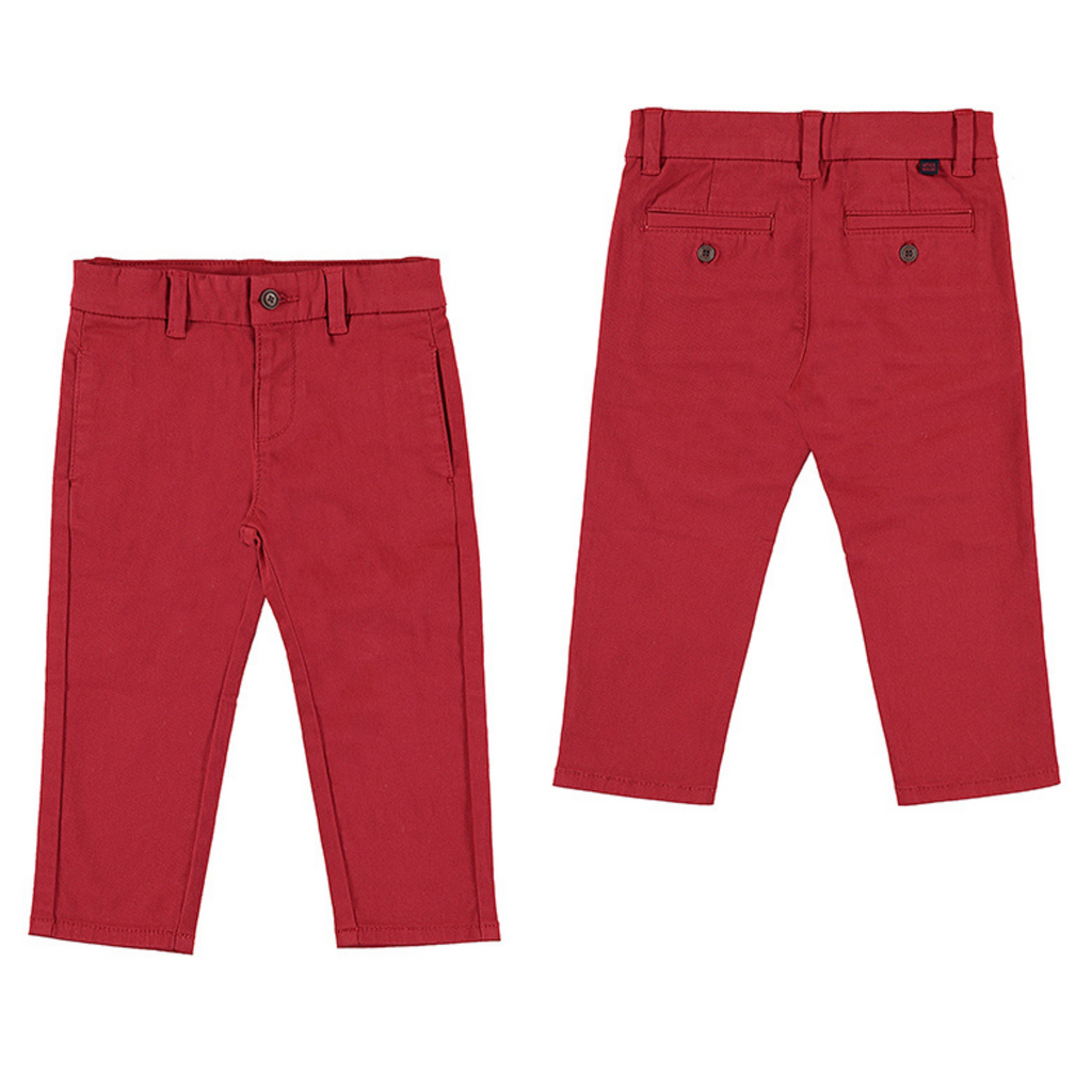 Basic trousers - red