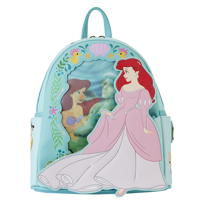 The Little Mermaid lenticular mini backpack