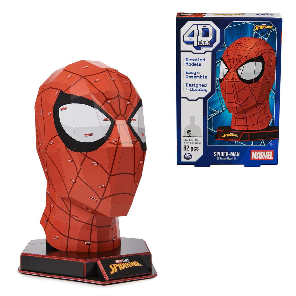 4D build marvel spider-man puzzle model kit