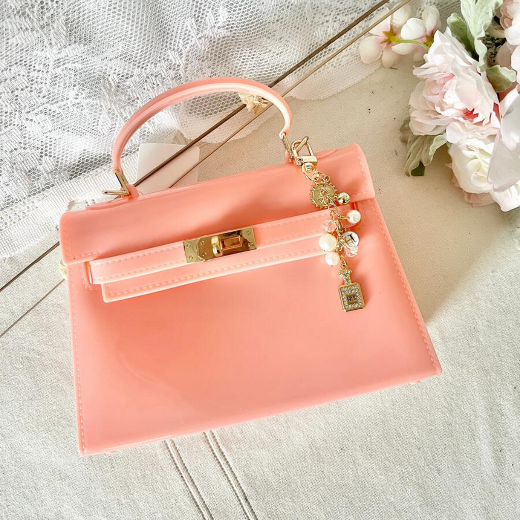 Jelly luxe charm purse