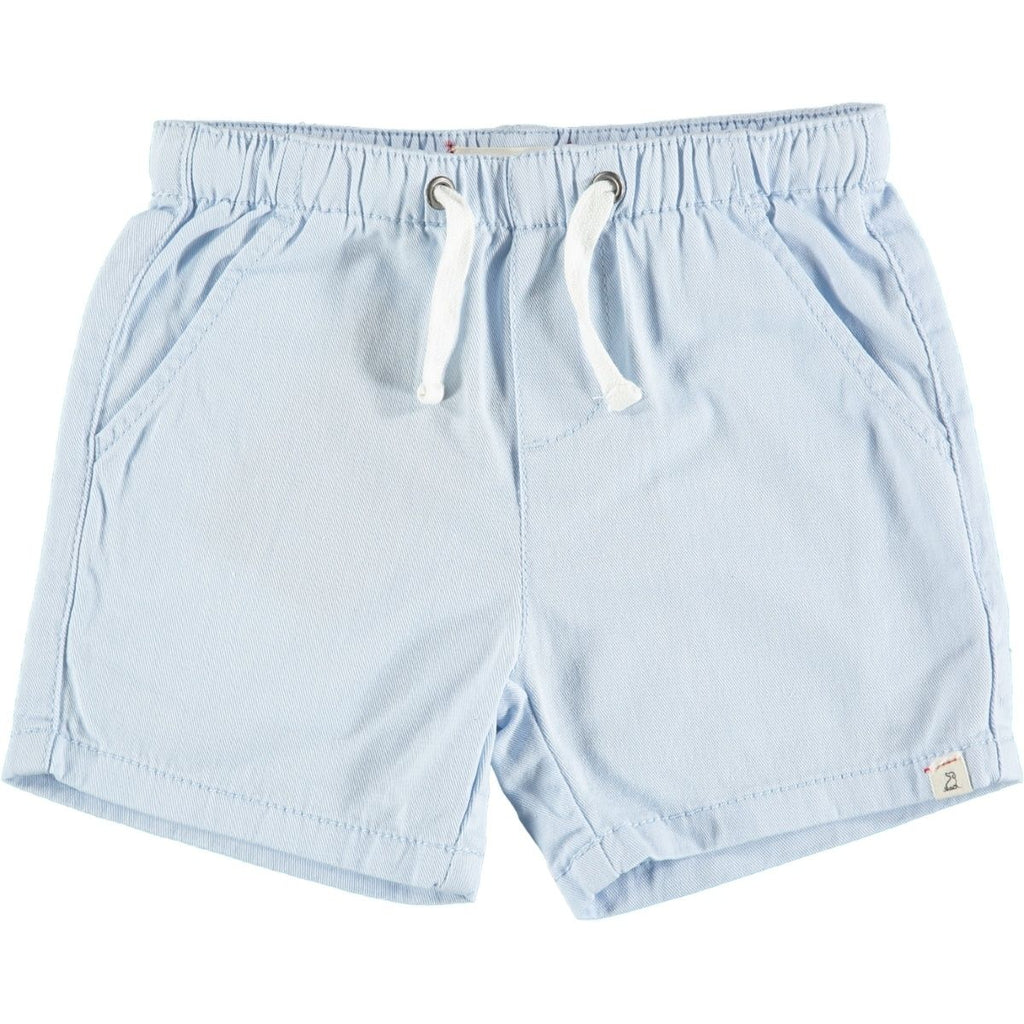 Me + Henry Pale Blue Twill Shorts