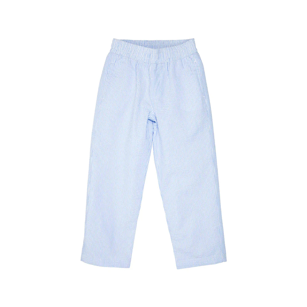 Sheffield pants - breakers blue seersucker