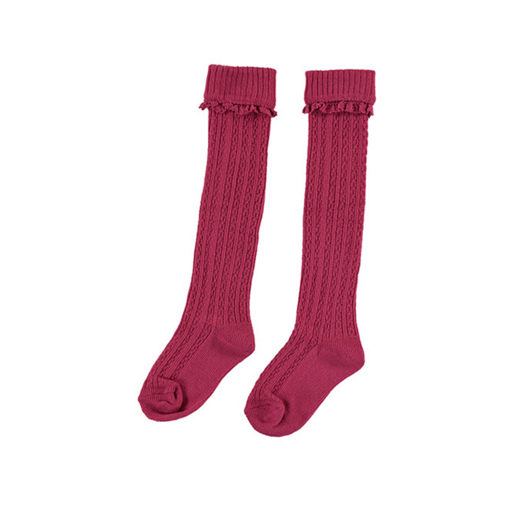 Raspberry socks