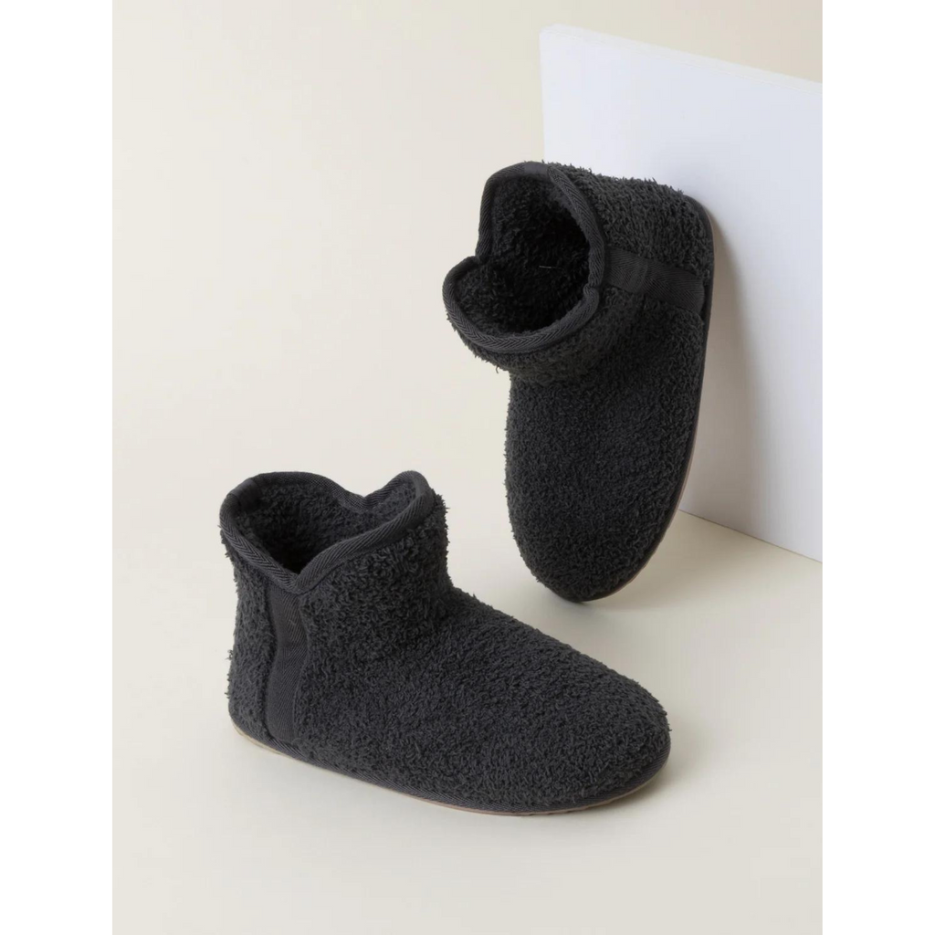 Cozychic youth booties - carbon
