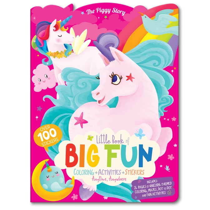 The little book of big fun activity book - unicorn land