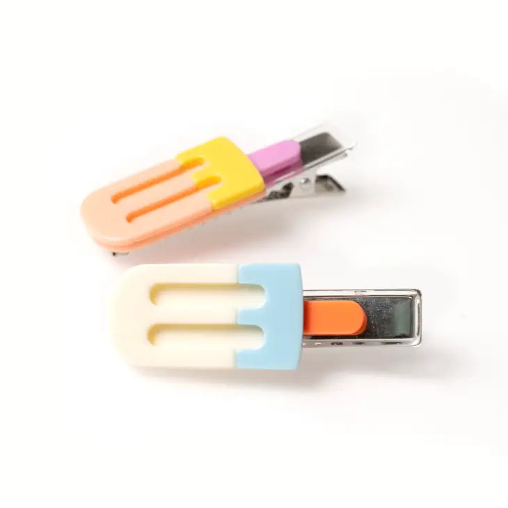 Lilies + Roses Colorful Popsicle Alligator Clips