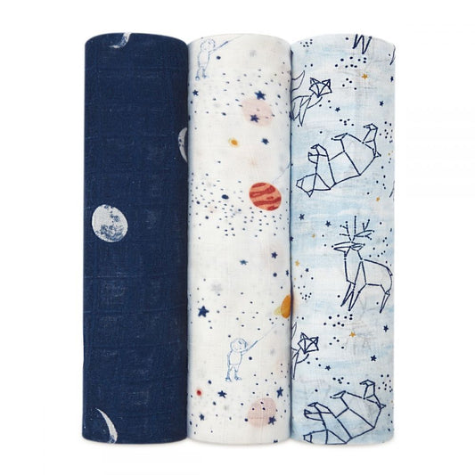 Stargaze 3 pack swaddles