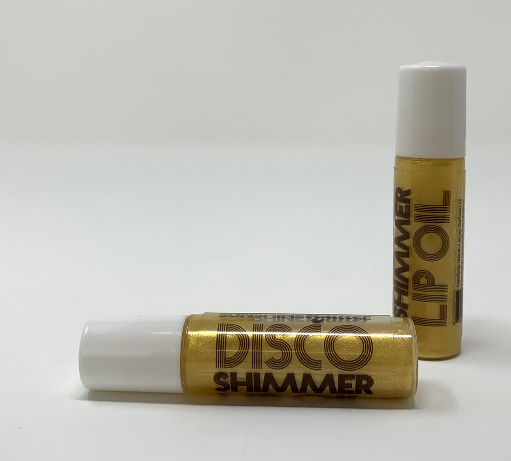 Disco shimmer lip oil